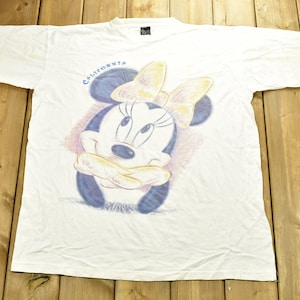 ヴィンテージ 90年代 ミニーマウス カリフォルニア ディズニー カートゥーン Tシャツ / 90年代 グラフィック Tシャツ / カートゥーニスト / アメリカ製 / シングルステッチ