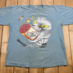 1997年ヴィンテージ ナチュラルディストレスト エアロスミス ナイン・ライヴズ ワールドツアー グラフィックTシャツ / ヴィンテージ ストリートウェア / ロックレジェンド / お土産コンサートTシャツ