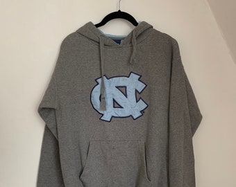 North Carolina University Sweatshirt / NC Hoodie / Vintage North Carolina / NC Logo / Old Varsity Brand