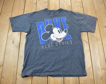 ヴィンテージ 80年代 デューク・ブルーデビルズ Tシャツ - ナツメグ