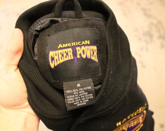 Vintage 1990s American Cheer Power National Champions Bomber - Etsy