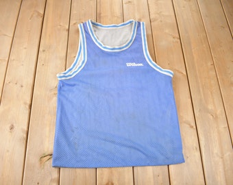 Vintage 1990s Wilson Mesh Basketball Jersey Size Medium