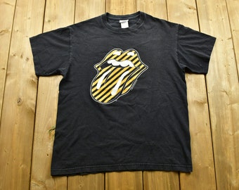 Vintage Rolling Stones No Security Concert Tour Tee Shirt From