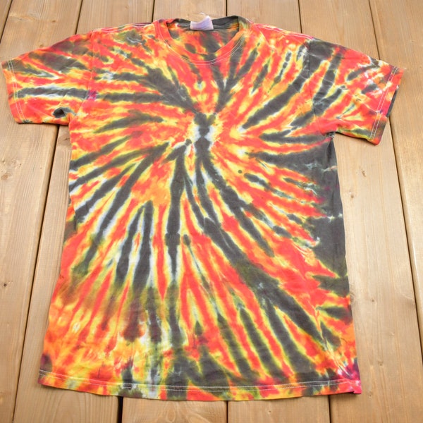 Fan The Flames Tie Dye Kimono Wrap Top