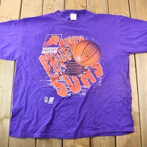 Vintage 1990s Phoenix Suns NBA Graphic T-Shirt / 2XL / NBA Basketball / 90s Streetwear / Sportswear