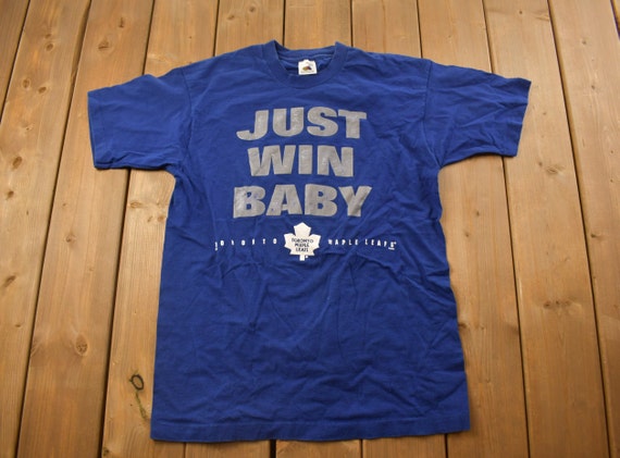 Vintage 1990s Toronto Maple Leafs NHL Graphic T-S… - image 1