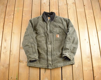 Carhartt J97 MOS Moss Detroit Work Jacket - Etsy Carhartt J97 MOS Moss Detroit Work Jacket - Etsy