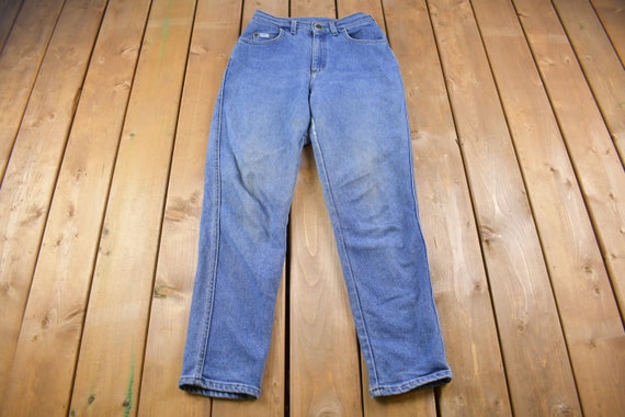 Vintage 1980's Lee Jeans 28 x 30 / Made in USA / … - image 2