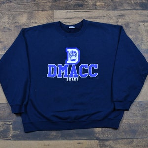 DMACC Bears Sportswear Graphic / 90s MV Sport Crewneck / | Etsy