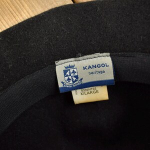 Vintage 1990s Kangol Heritage Bucket Hat Size XL / 90s Hat / Vintage Kangol Cap image 5