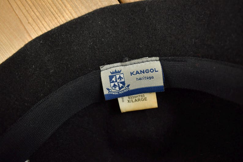 Vintage 1990s Kangol Heritage Bucket Hat Size XL / 90s Hat / Vintage Kangol Cap image 5