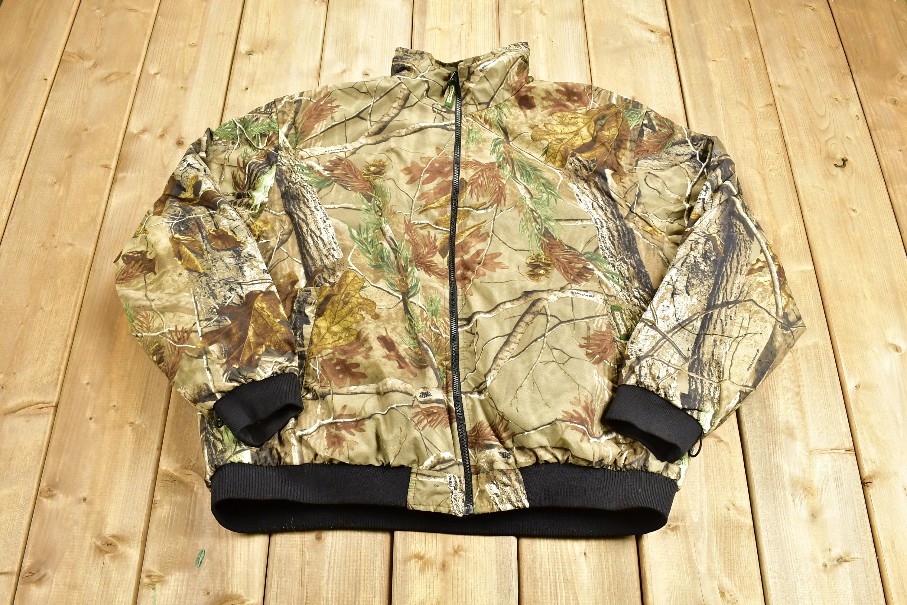 Vintage 1990s Real Tree Camo Reversible 