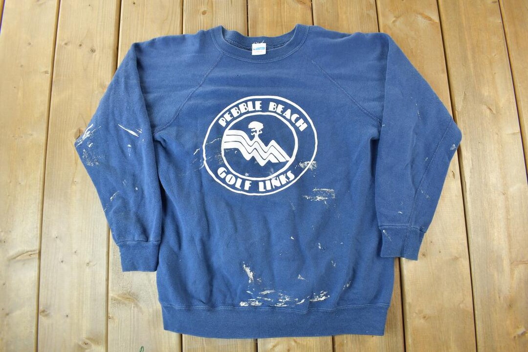 Vintage 1970s Champion Pebble Beach Golf Links Crewneck