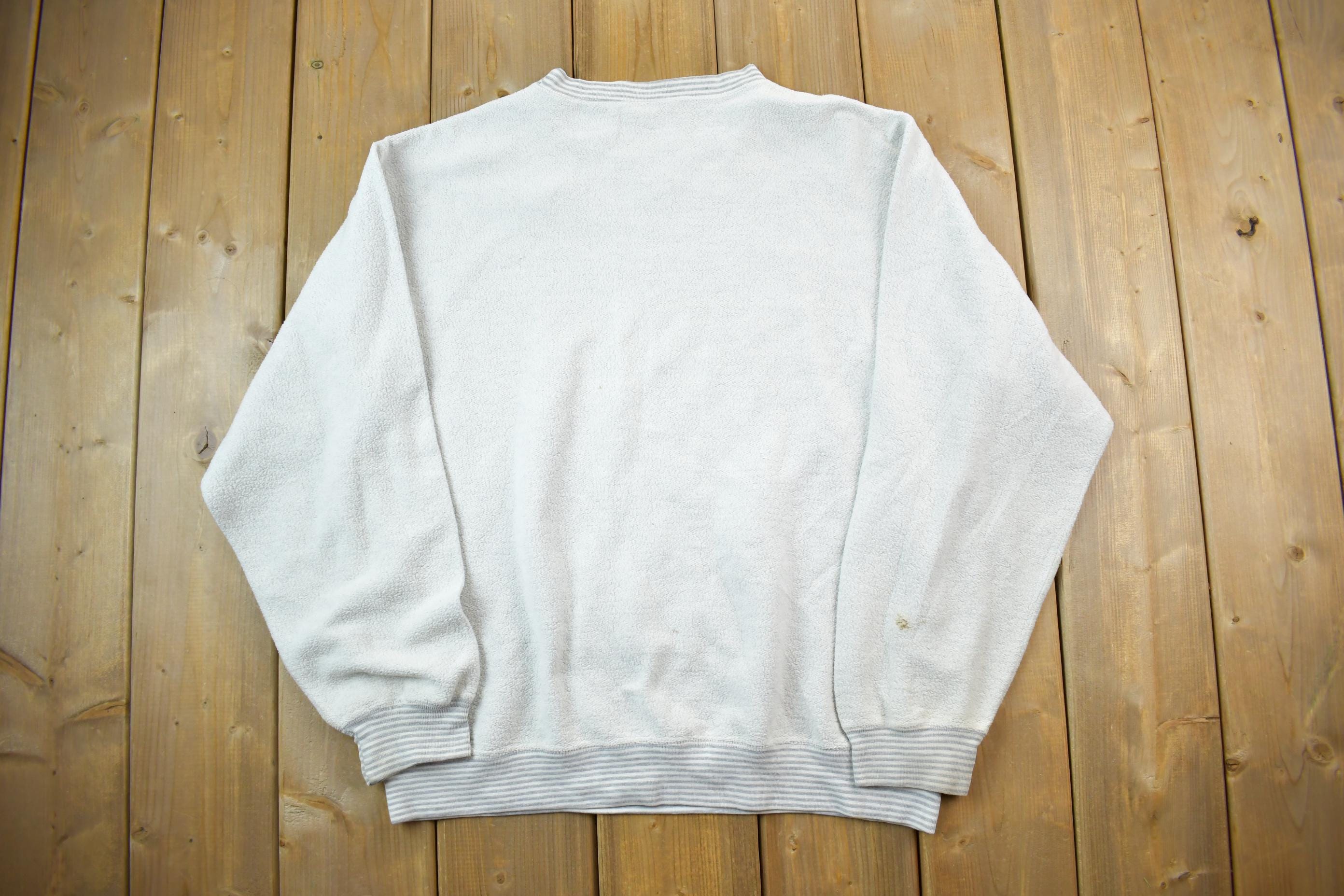 Vintage 1990s Boston College Collegiate Crewneck Embroidered