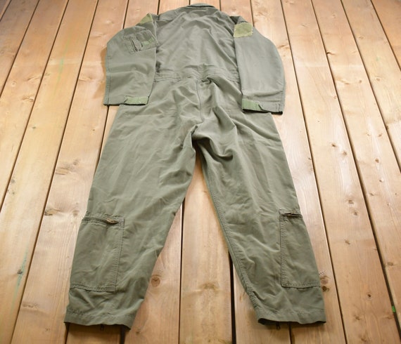 Vintage 1999 US ArmyAir Force Coveralls Size 42 L… - image 3