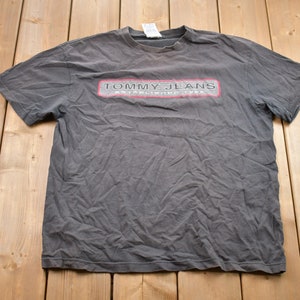 Vintage 1990s Tommy Jeans Graphic T-Shirt / Graphic / 90s Tommy Jeans / Streetwear / Retro Style / Single Stitch / Made In USA