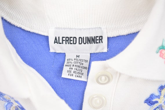 Vintage 1990s Alfred Dunner Floral Collared Shirt… - image 3