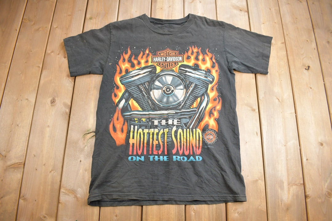 【VINTAGE】Harley Davidson Sound Leader XL Vintage 1996 Harley Davidson the Hottest Sound on the Road