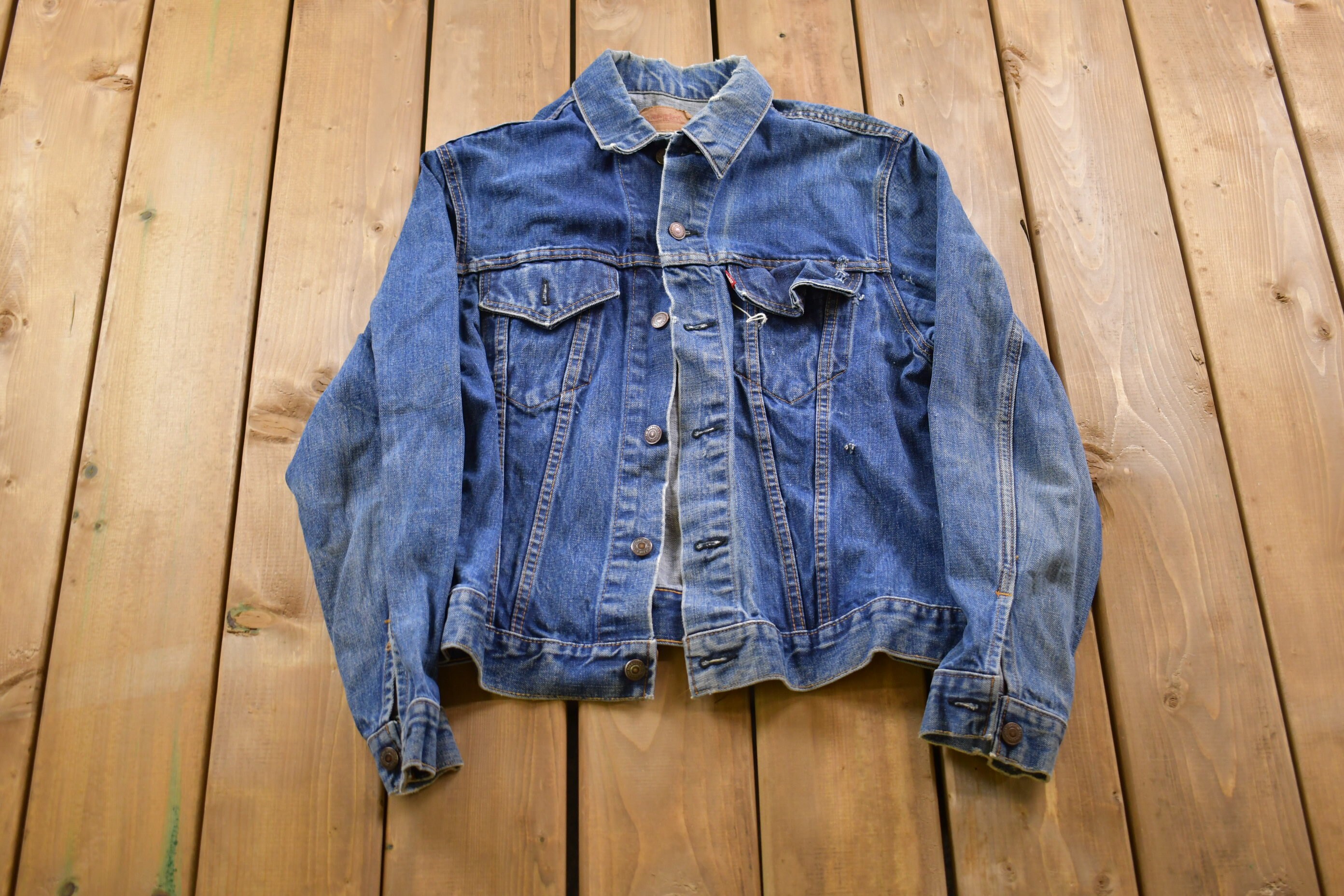 Vintage 1990s Levi's Denim Jean Jacket / Vintage Denim