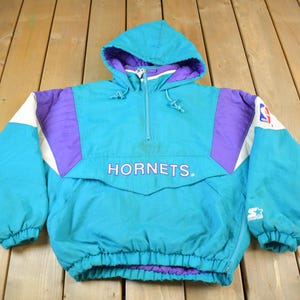 Charlotte Hornets Starter Jacket - Etsy Charlotte Hornets Starter Jacket - Etsy