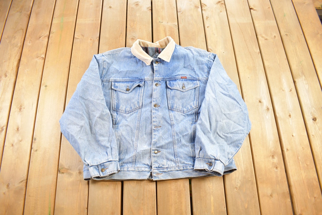 Rustler Jean Jacket Vintage 1980s Rustler Denim Jean Jacket / Vintage Denim / Streetwear ...