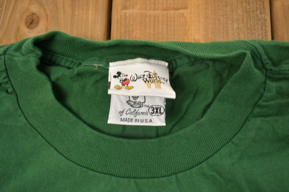 Vintage 1990s Micky Mouse Graphic T Shirt / Vinta… - image 4