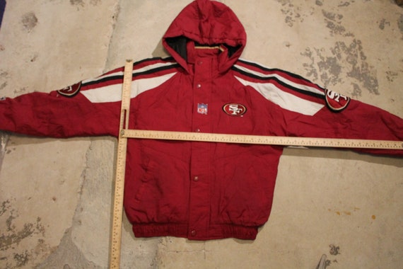 Vintage 1990s San Francisco 49ers NFL Full Zip Starter Jacket -   Singapore
