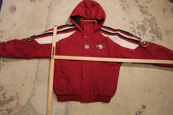 Vintage Starter - San Francisco '49ers' Hooded Jacket 1990's Large