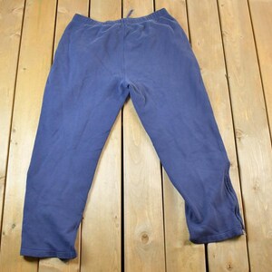 Vintage 1990s Polo By Ralph Lauren Side Zip Terry Track Pants Size L / American Vintage / Streetwear / Vintage Pants / Vintage Sweatpants