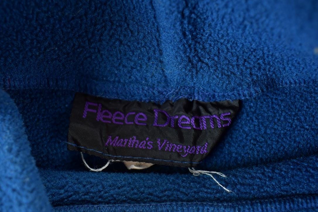 Vintage 1990s Fleece Dreams Martha's Vineyard Outdoorsman Sweater