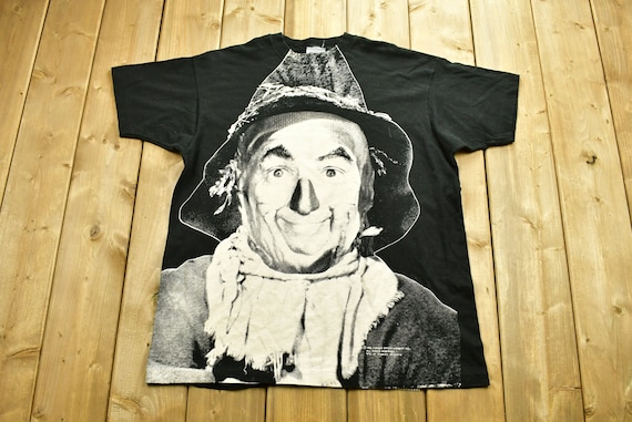 The Wizard of Oz Scarecrow T-Shirt 90’s Vintage 1992 the Wizard of Oz Stanley Desantis Scarecrow All