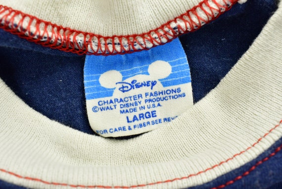 Vintage 1988 Walt Disney World Ringer T-Shirt / 80s G… - Gem