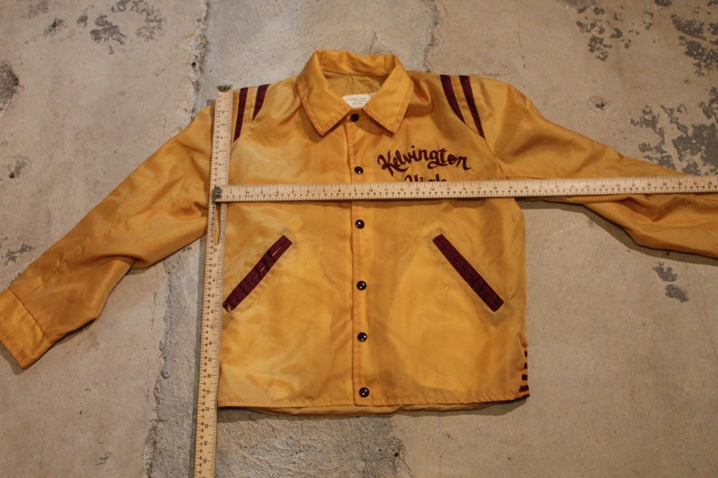 1960s Varsity Bomber Windbreaker Kelvington High American Sportswear Outerwear Jacket Streetwear Fashion Winnipeg Canada