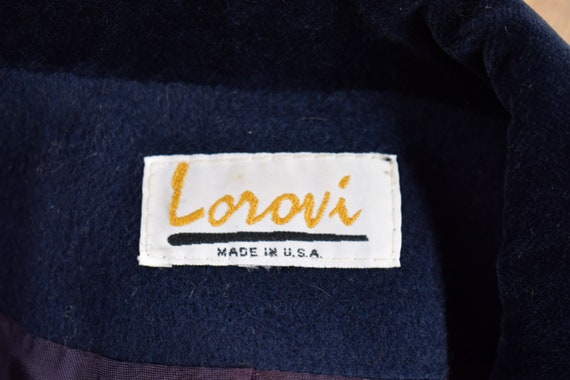 Vintage 1970s Lorovi Full Length Wool Coat / Made… - image 3