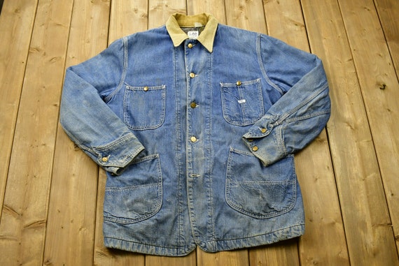 lee denim chore coat