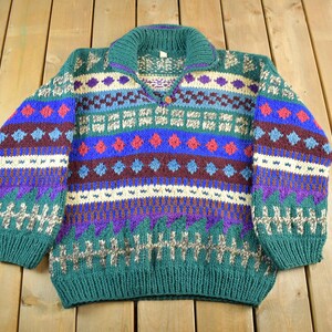 80s Ecuador Sweater - Etsy