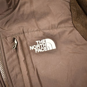 Vintage 1990s The North Face Denali Fleece Women's Sweater / Full Zip / TNF / Streetwear / Athleisure / Outdoorsman / Brown Fleece image 2