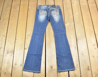 Diesel Industry Junnie Vintage Low Rise Bootcut Flared Jeans / Y2K
