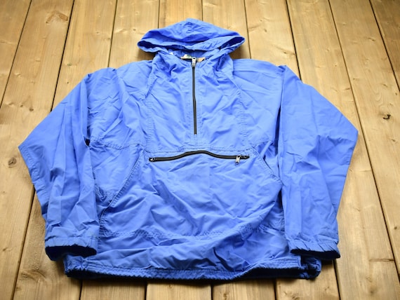 Vintage 1980s LL Bean Windbreaker Jacket Team Logo Made in USA