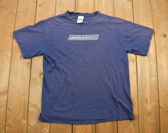 Vintage Adidas Graphic T-shirt jaren 90 / Grafisch / Jaren 90 / Streetwear / Retrostijl / Grafische Adidas / Adidas jaren 90