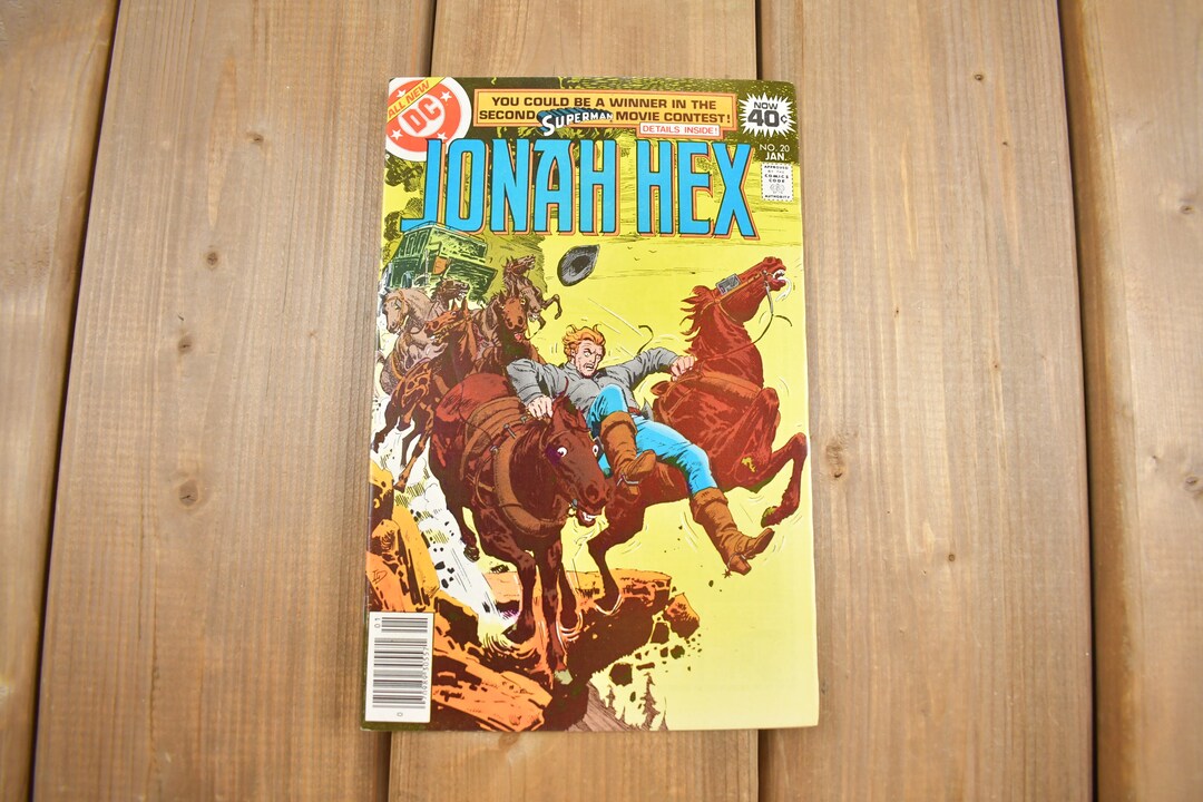 Vintage 1979 Jonah Hex Comic Book / Vol. 3 No. 20 / DC Comics / Vintage ...