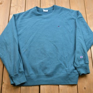 Vintage 1990s Blank Champion Reverse Weave Sweatshirt / Vintage Champion / Vintage Pullover / Streetwear / Athleisure Sportswear