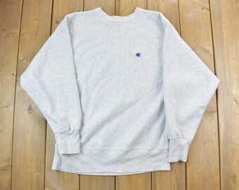 Vintage 1990s Champion Reverse Weave Sweatshirt / Vintage Champion / Vintage Pullover / Streetwear / Athleisure Sportswear