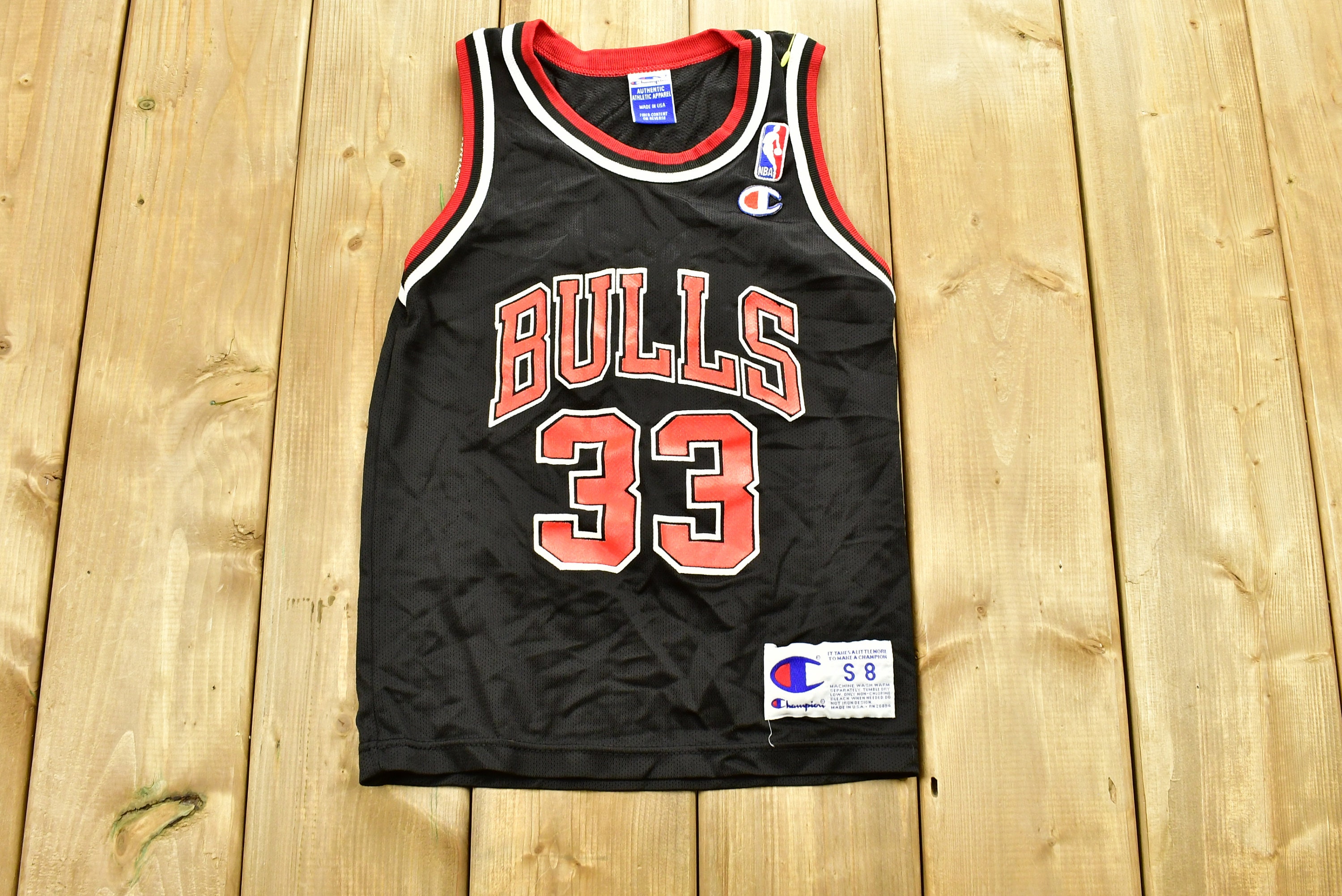 90s Bulls Jersey - Etsy