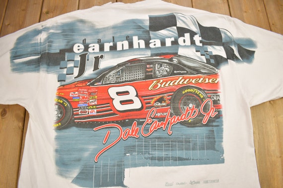 Vintage Y2K Dale Earnhardt Jr NASCAR All Over Pri… - image 4