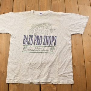 Snowshoe Thompson t shirt Adult XL green bass fish graphic short sleeve USA  made