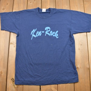 Vintage 1990s Ken Rock Jersey Graphic T Shirt / Vintage T Shirt / Streetwear / Graphic Tee