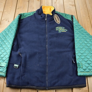 Vintage 1990s Deadstock Pelle Pelle Jacket / Marc Buchanan / Removable Sleeves / NWT / Pelle Pelle Coat / Size XL