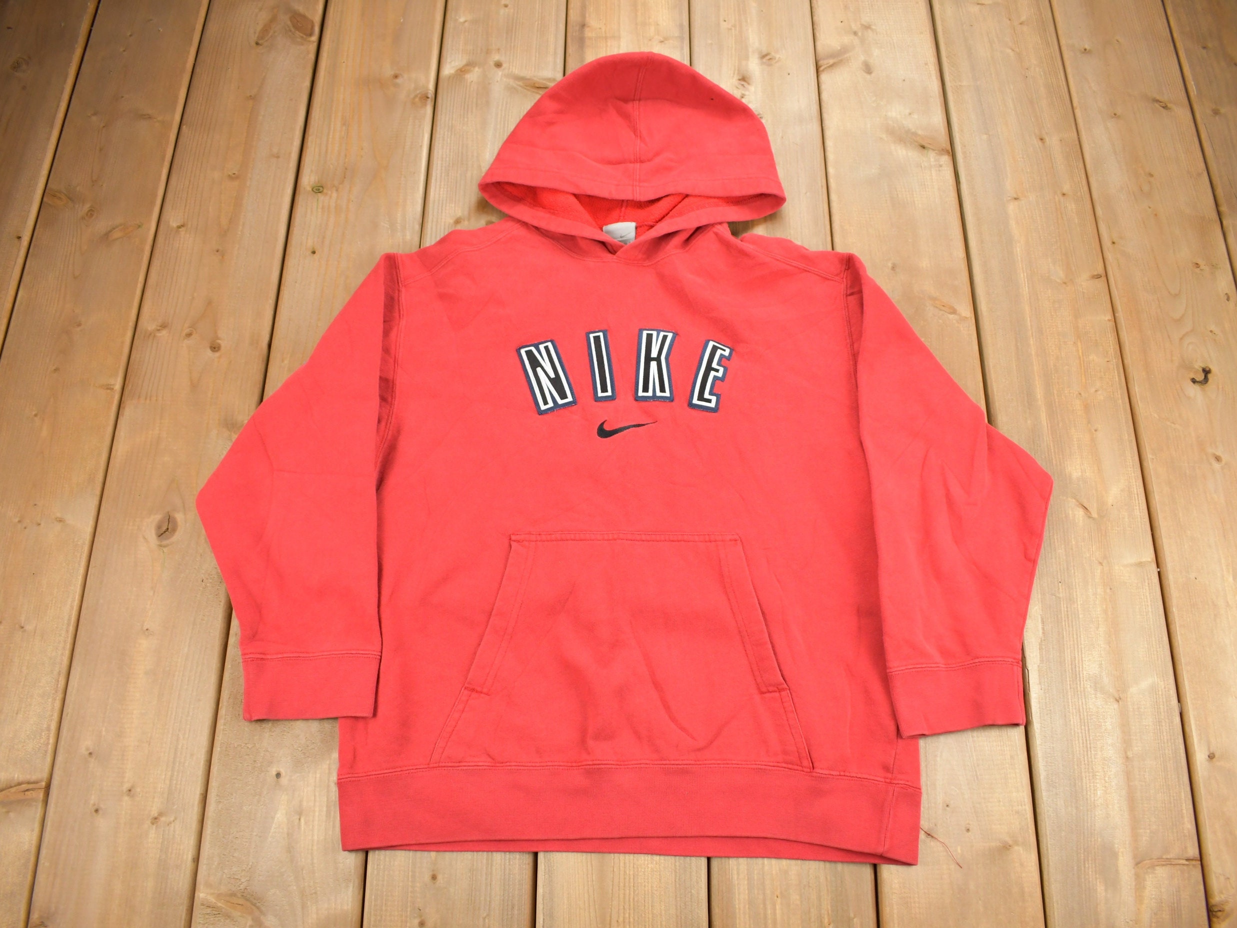 Vintage Y2K Nike Swoosh Embroidered Youth Size Hoodie Vintage Y2K Nike Swoosh Embroidered Youth Size Hoodie
