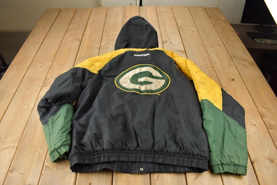 Vintage 1990s Green Bay Packers NFL Starter Pro Line Quarter Zip